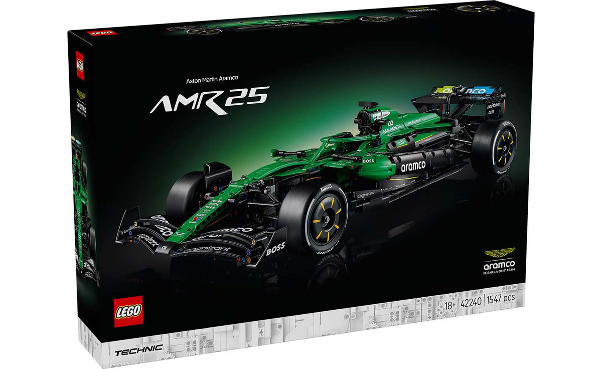 LEGO Technic Aston Martin Aramco AMR25 F1 Car 42240