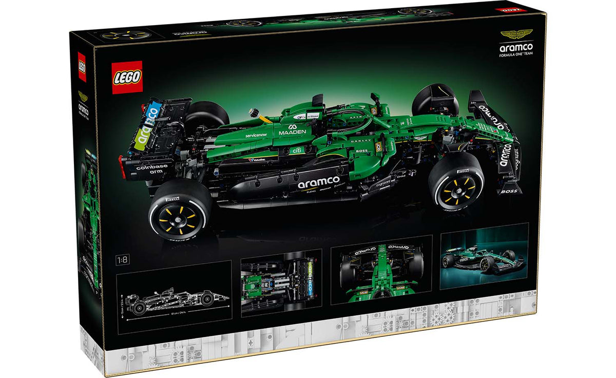 LEGO Technic Aston Martin Aramco AMR25 F1 Car 42240