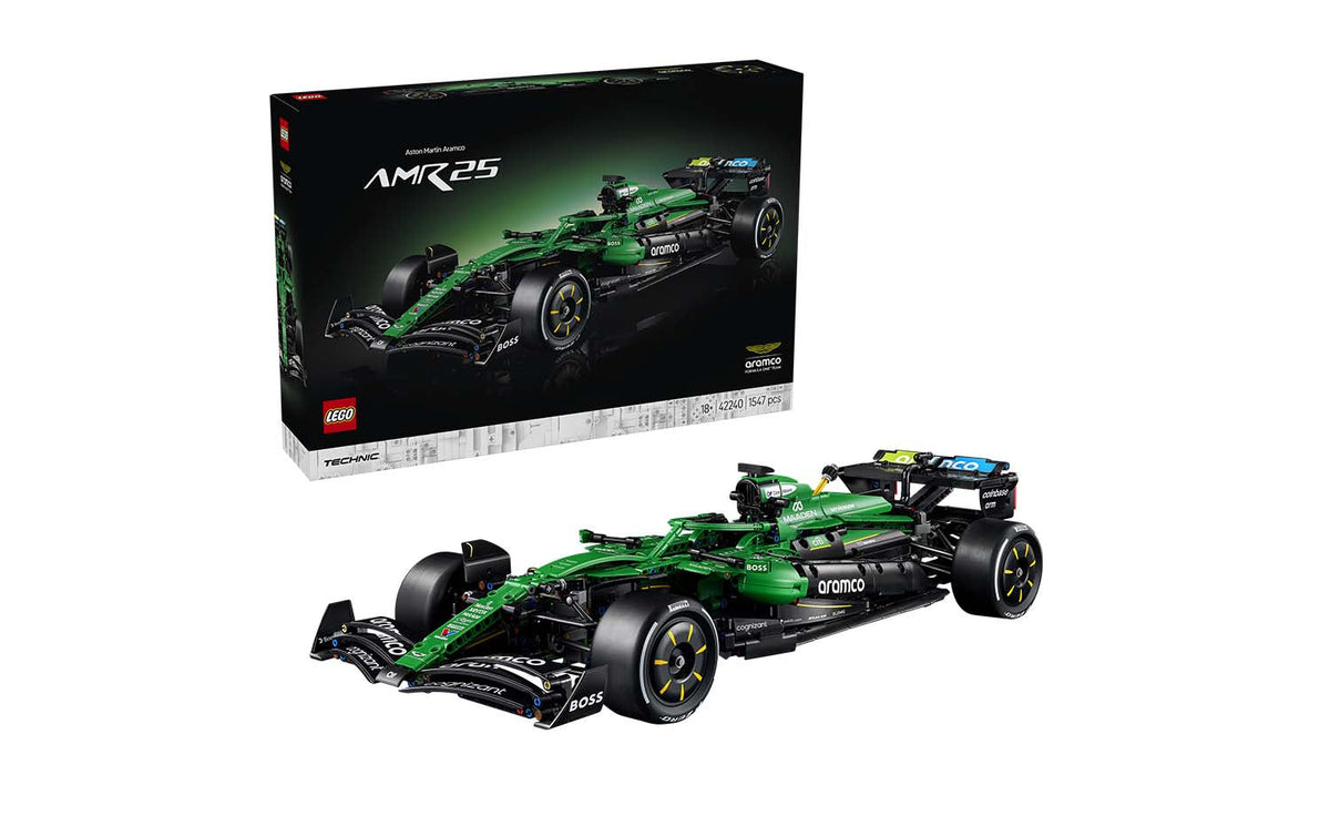 LEGO Technic Aston Martin Aramco AMR25 F1 Car 42240