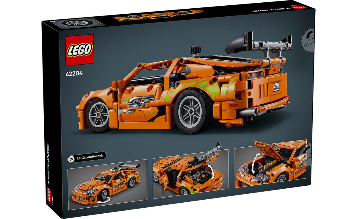LEGO Technic Fast and Furious Toyota Supra MK4 42204