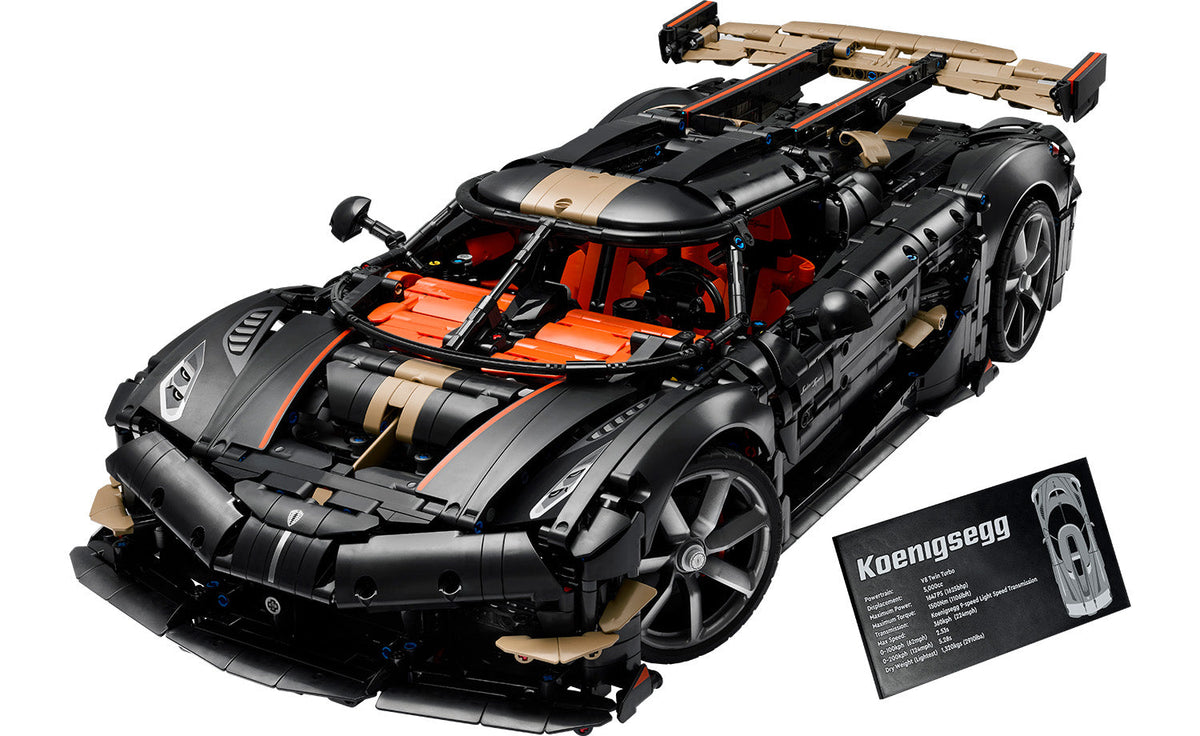LEGO Technic Koenigsegg Sadair's Spear Megacar 42232