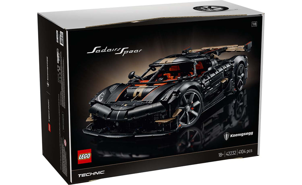 LEGO Technic Koenigsegg Sadair's Spear Megacar 42232
