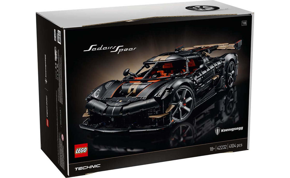 LEGO Technic Koenigsegg Sadair's Spear Megacar 42232