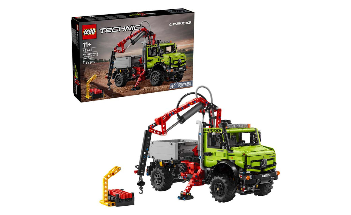 LEGO Technic Mercedes-Benz Unimog U 5023 with Crane 42242
