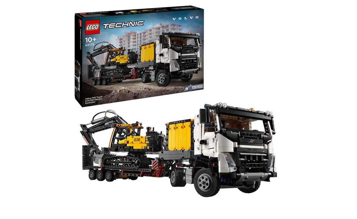 LEGO Technic Volvo FMX Truck & EC230 Electric Excavator 42175