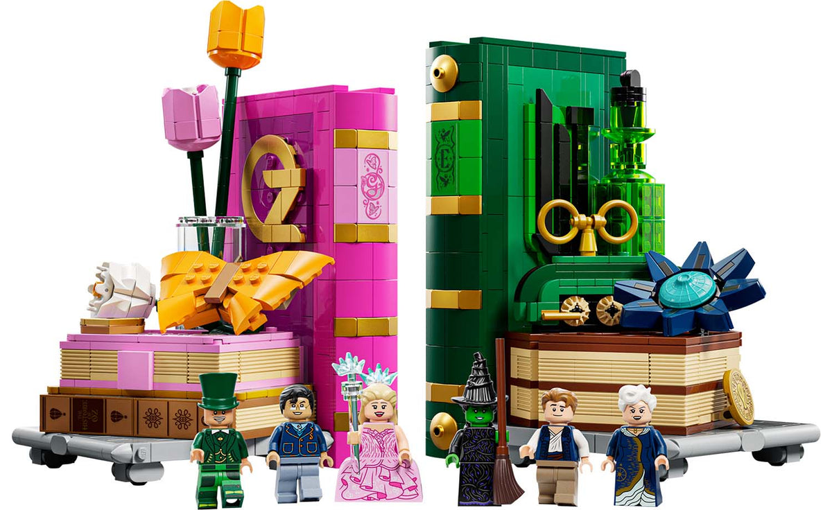 LEGO Wicked Glinda & Elphaba Bookends 75691