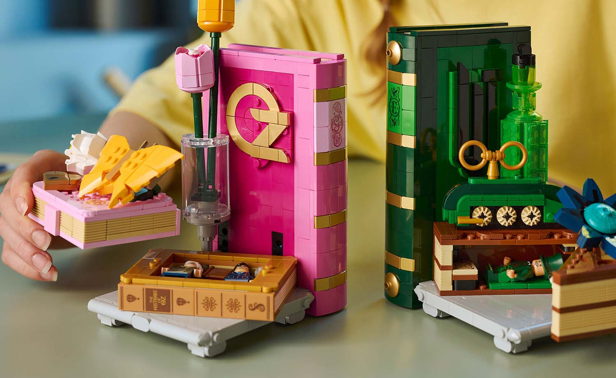 LEGO Wicked Glinda & Elphaba Bookends 75691