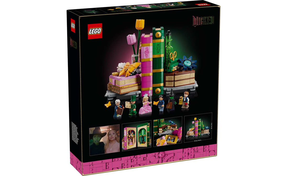 LEGO Wicked Glinda & Elphaba Bookends 75691