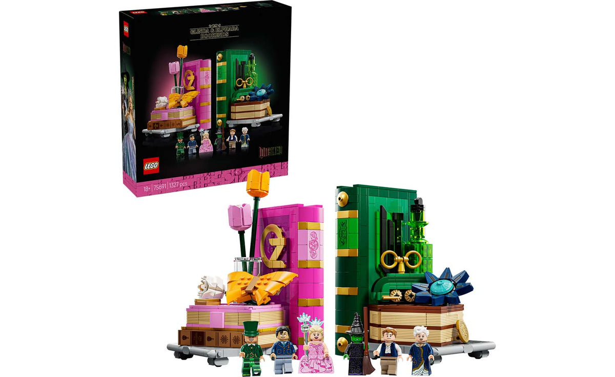 LEGO Wicked Glinda & Elphaba Bookends 75691