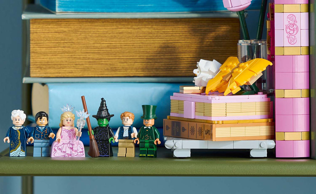 LEGO Wicked Glinda & Elphaba Bookends 75691