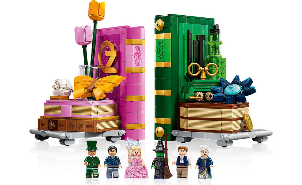 LEGO Wicked Glinda & Elphaba Bookends 75691