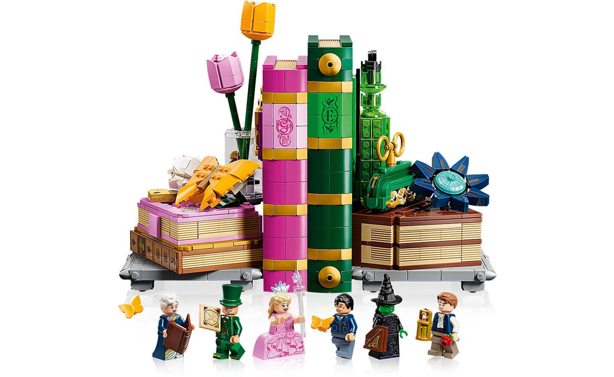 LEGO Wicked Glinda & Elphaba Bookends 75691
