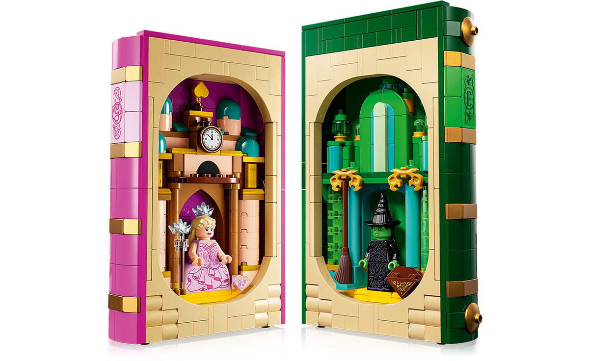 LEGO Wicked Glinda & Elphaba Bookends 75691