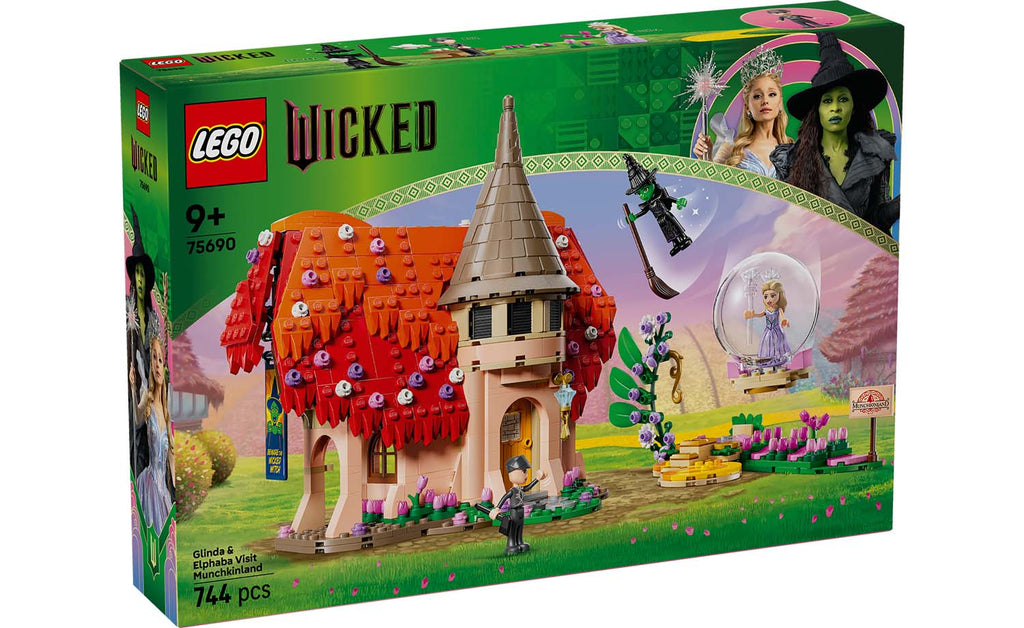 LEGO Wicked Glinda & Elphaba Visit Munchkinland 75690