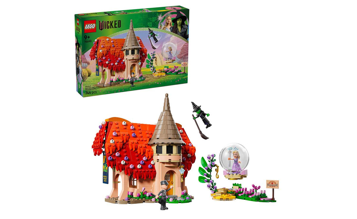 LEGO Wicked Glinda & Elphaba Visit Munchkinland 75690