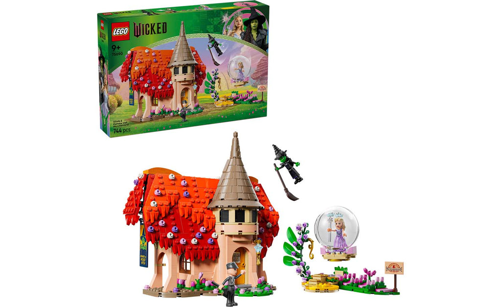 LEGO Wicked Glinda & Elphaba Visit Munchkinland 75690